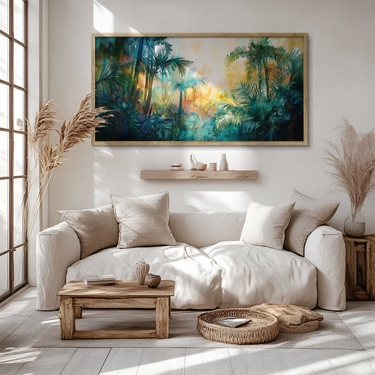 Modern Art in a Lifestyle Setting