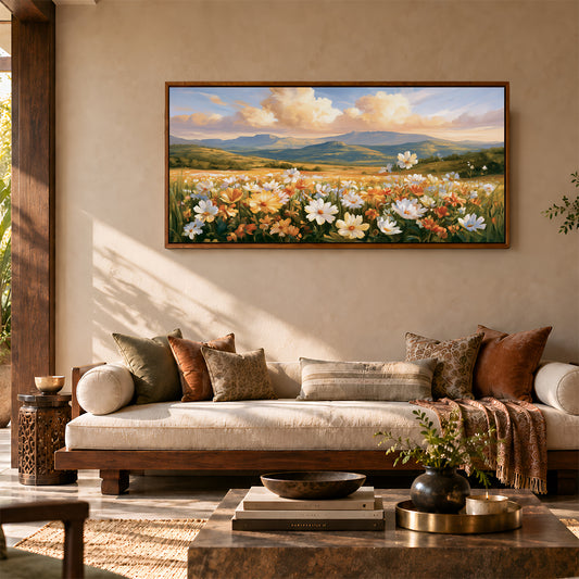 Indian Artwork in a Lifestyle Setting