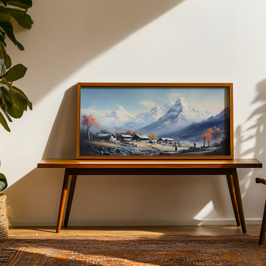 Indian Artwork in a Lifestyle Setting