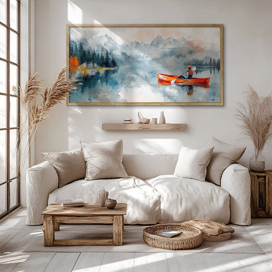 Modern Art in a Lifestyle Setting