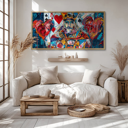 Modern Art in a Lifestyle Setting