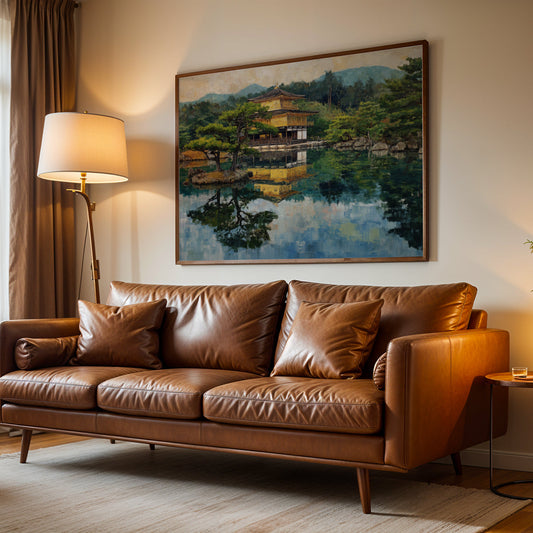 Japanese Artwork in a Lifestyle Setting