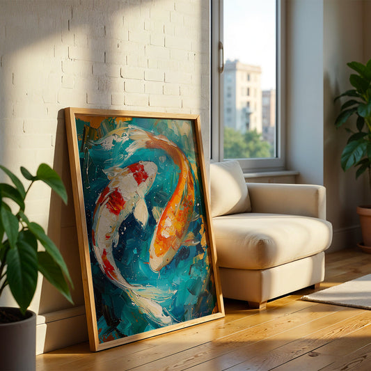 Indian Artwork in a Lifestyle Setting