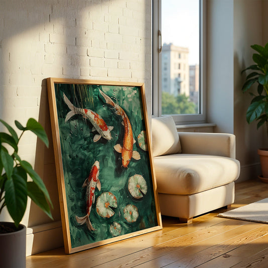 Indian Artwork in a Lifestyle Setting