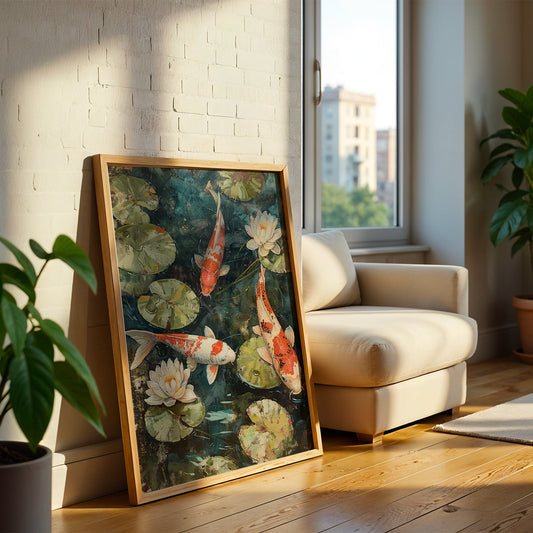 Indian Artwork in a Lifestyle Setting