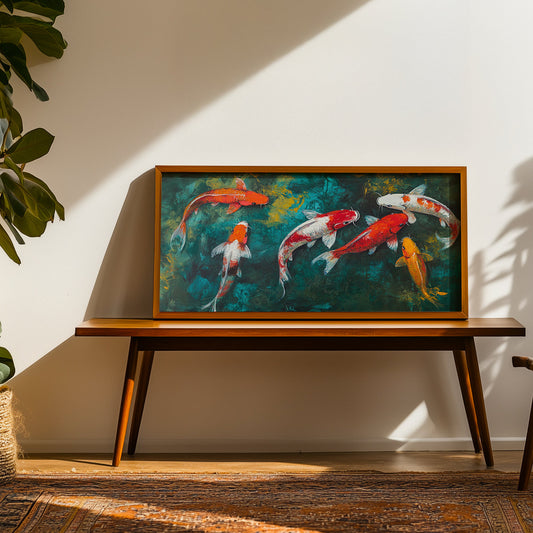 Indian Artwork in a Lifestyle Setting