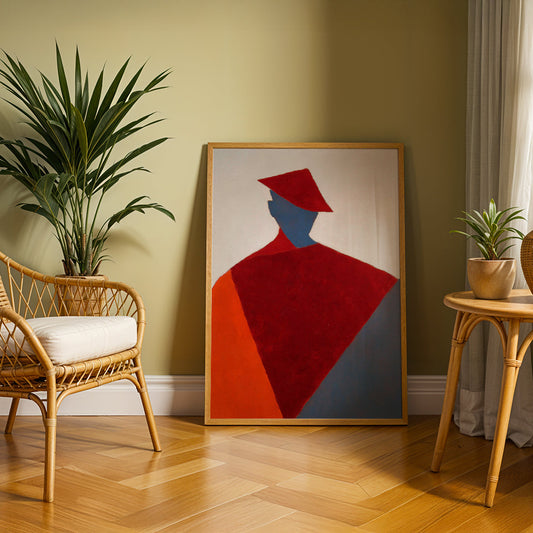 Canvas Art in a Lifestyle Setting
