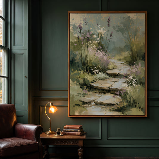 Canvas Art in a Lifestyle Setting