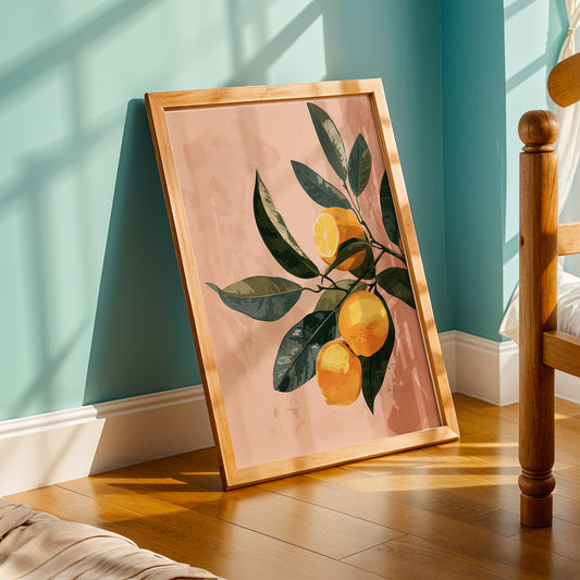 Praha Bohemian Artwork in a Lifestyle Setting