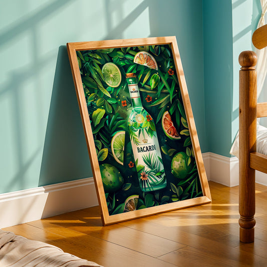 Praha Bohemian Artwork in a Lifestyle Setting