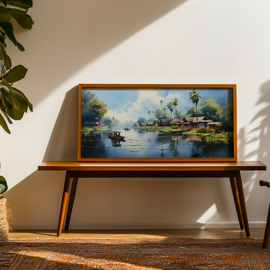 Indian Artwork in a Lifestyle Setting