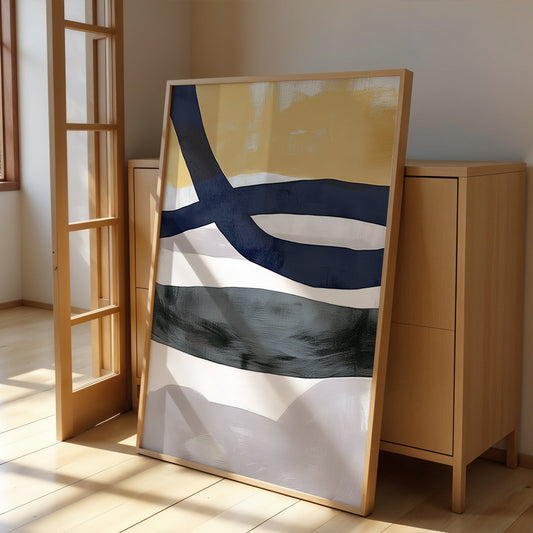 Abstract Painting for Home Lines Beyond The Eye by NYC Abstract