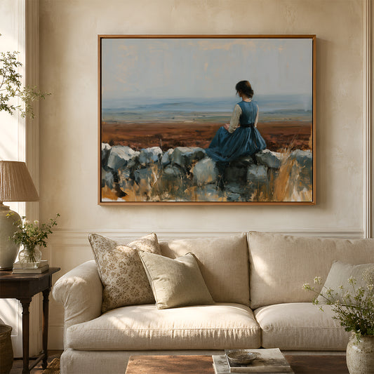 Canvas Art in a Lifestyle Setting