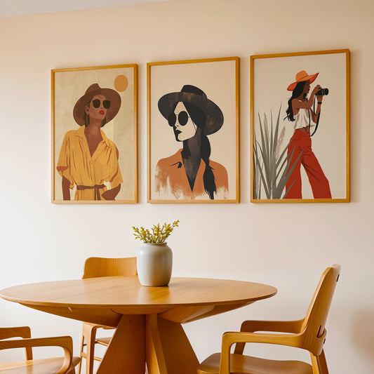 Gallery Wall Painting Set of Three