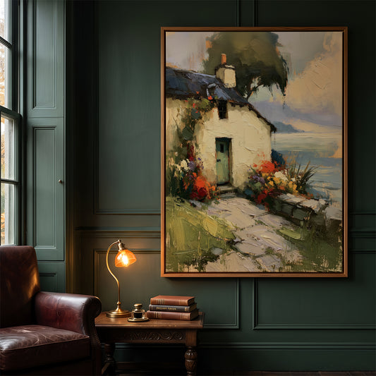 Canvas Art in a Lifestyle Setting
