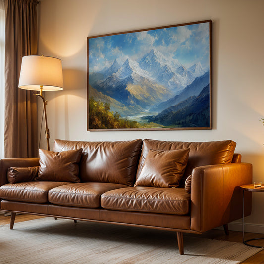 Indian Artwork in a Lifestyle Setting