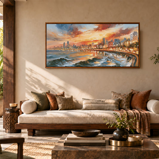 Indian Artwork in a Lifestyle Setting