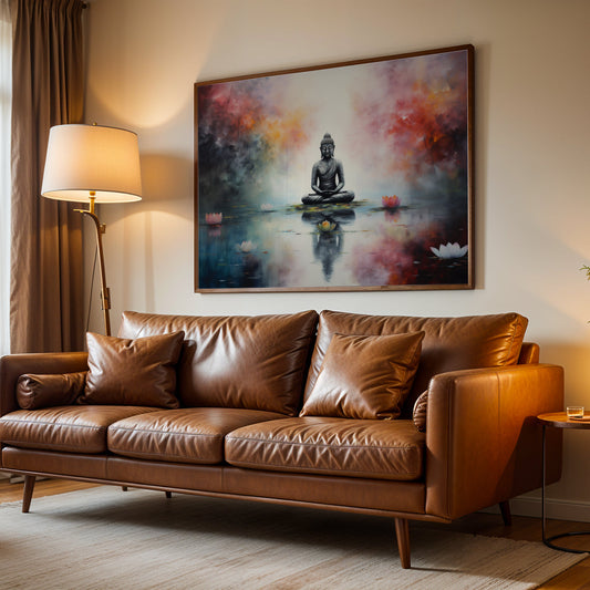 Indian Artwork in a Lifestyle Setting
