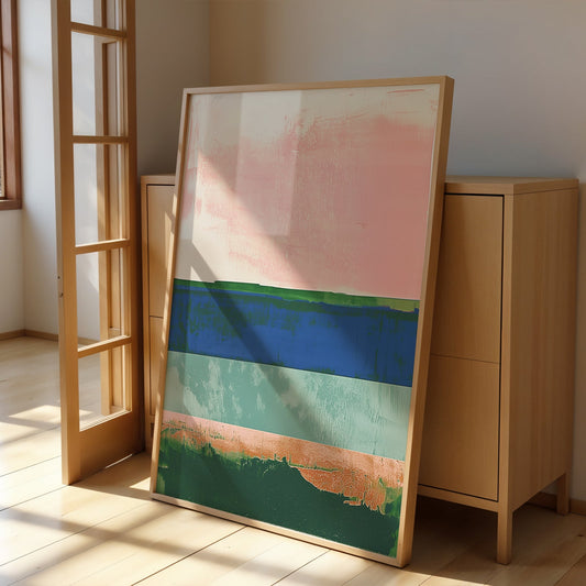 Abstract Painting for Home Mid Summer by NYC Abstract