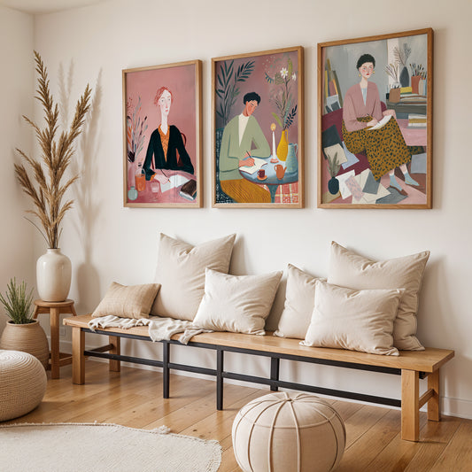 Gallery Wall Painting Set of Three
