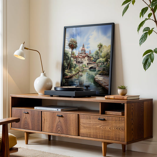 California Artwork in a Lifestyle Setting