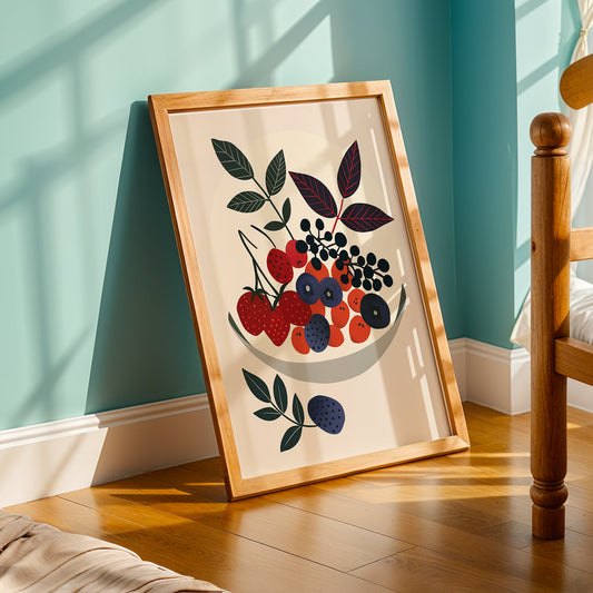 Praha Bohemian Artwork in a Lifestyle Setting