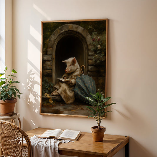 Canvas Art in a Lifestyle Setting