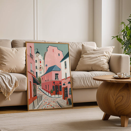 Canvas Art in a Lifestyle Setting