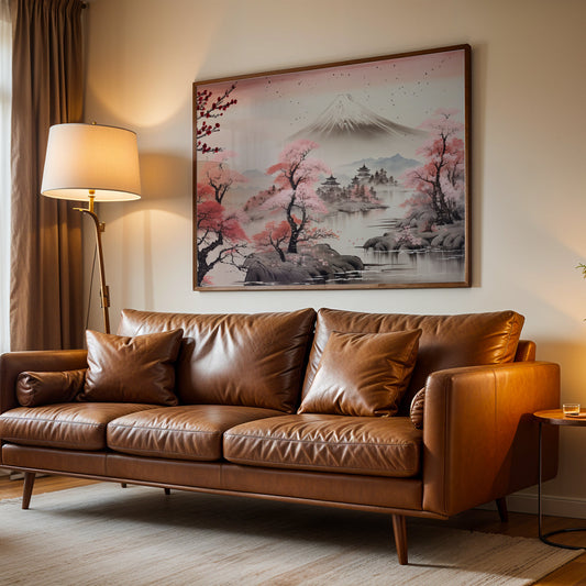 Indian Artwork in a Lifestyle Setting