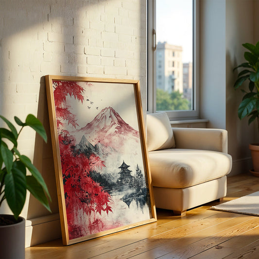 Indian Artwork in a Lifestyle Setting