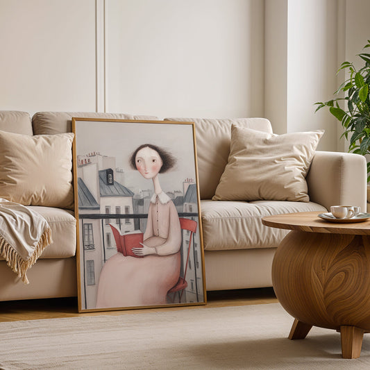 Canvas Art in a Lifestyle Setting