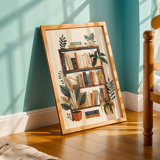 Praha Bohemian Artwork in a Lifestyle Setting