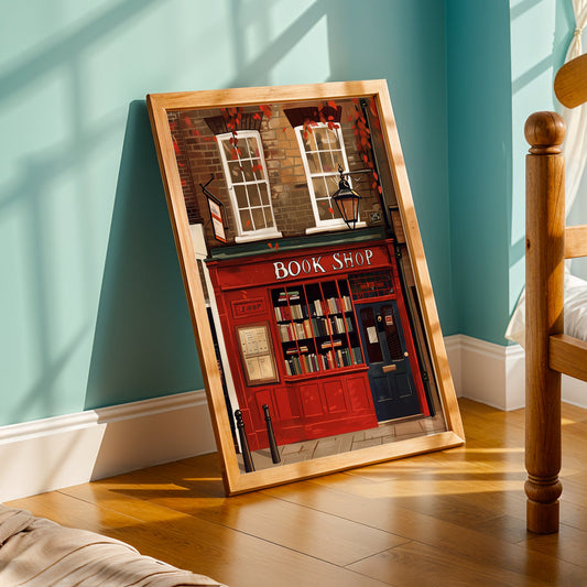 Praha Bohemian Artwork in a Lifestyle Setting