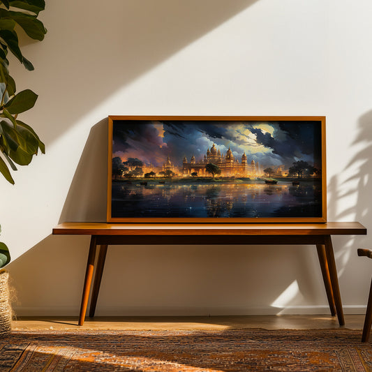 Indian Artwork in a Lifestyle Setting