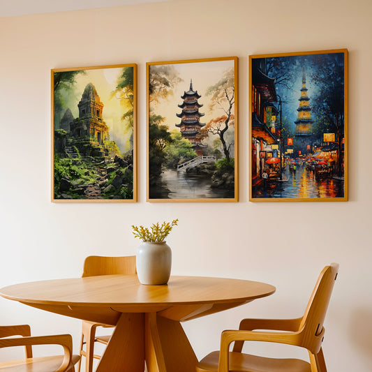 Gallery Wall Painting Set of Three