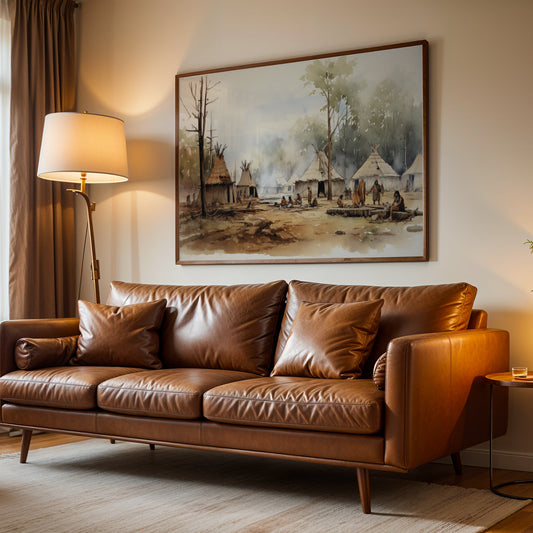 California Artwork in a Lifestyle Setting