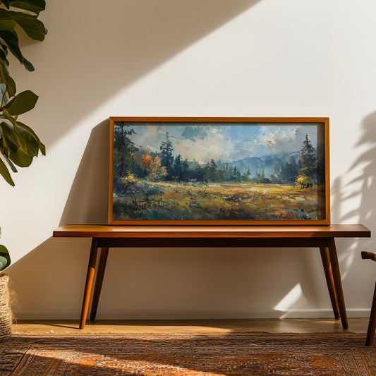 Indian Artwork in a Lifestyle Setting