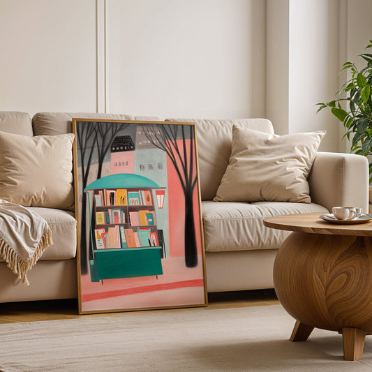 Canvas Art in a Lifestyle Setting