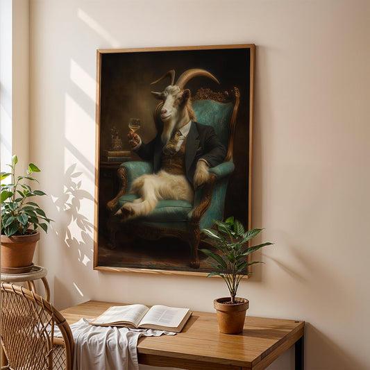 Canvas Art in a Lifestyle Setting