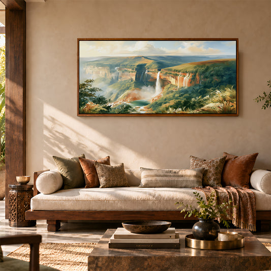 Indian Artwork in a Lifestyle Setting