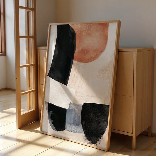 Abstract Painting for Home Non Binary Horizon by NYC Abstract