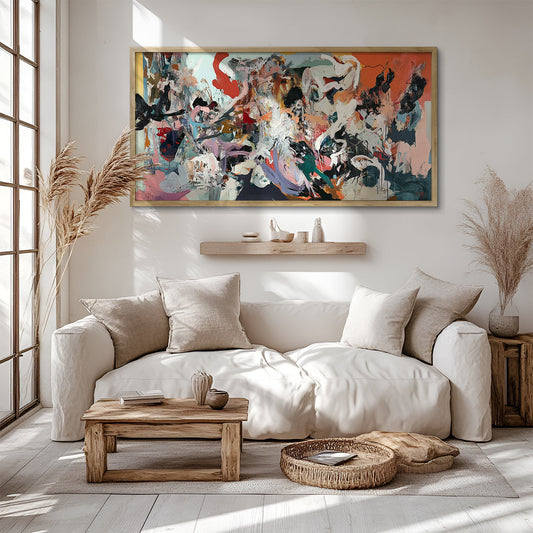 Modern Art in a Lifestyle Setting