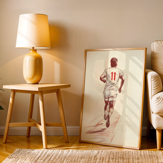 Minimalist Artwork in a Lifestyle Setting