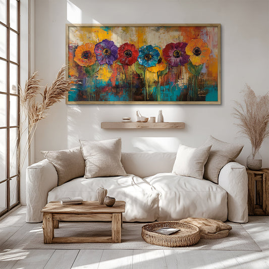 Modern Art in a Lifestyle Setting