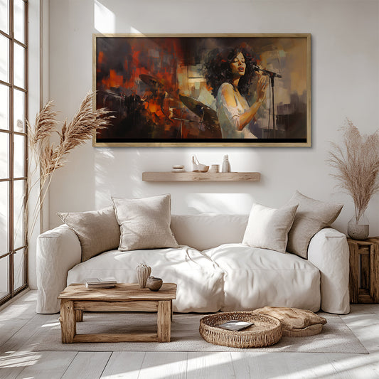 Modern Art in a Lifestyle Setting