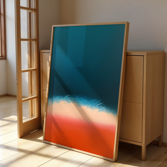 Abstract Painting for Home Oceanic Depth by NYC Abstract