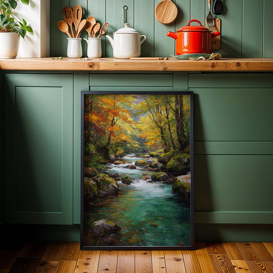 Japanese Artwork in a Lifestyle Setting