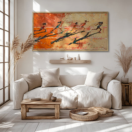 Modern Art in a Lifestyle Setting