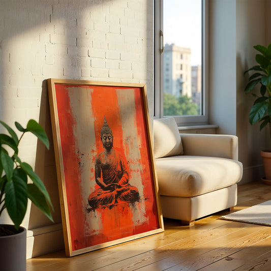 Indian Artwork in a Lifestyle Setting