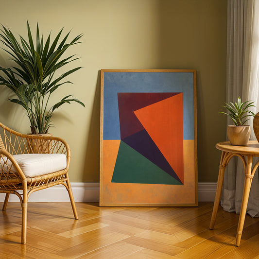 Canvas Art in a Lifestyle Setting